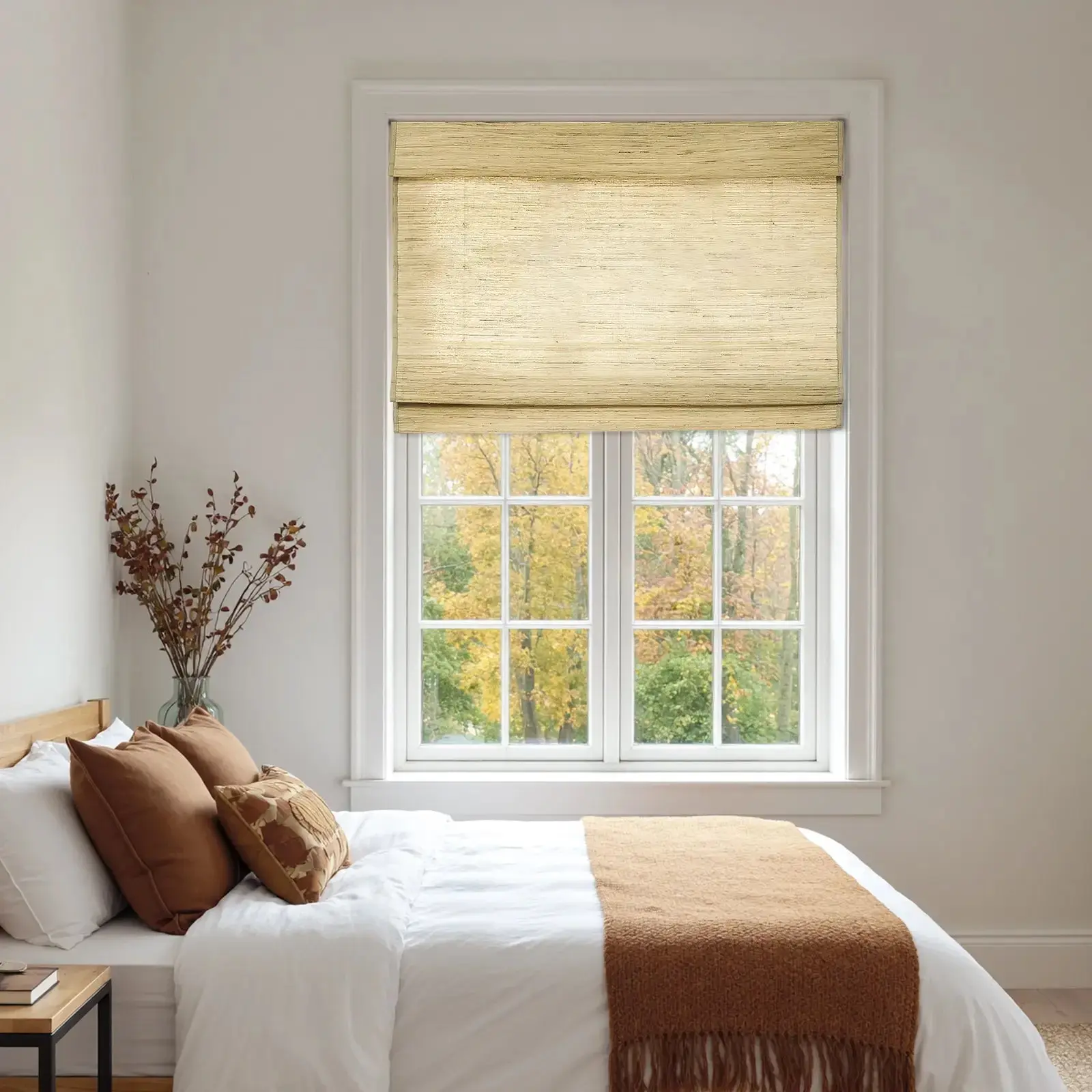 Rae Natural Ramie Jute Woven Wood Shades - Series M - Image 44