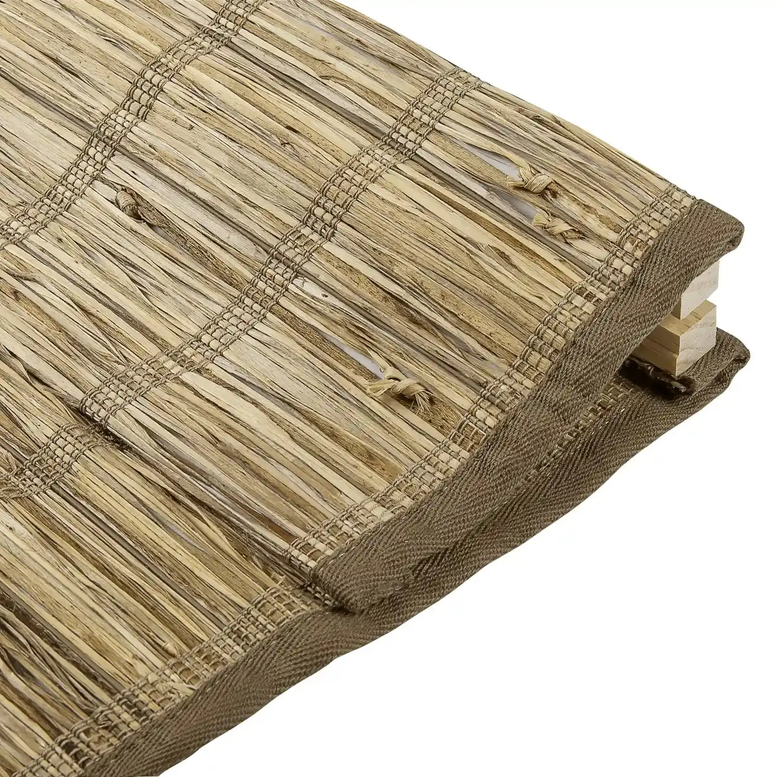 Rae Natural Ramie Jute Woven Wood Shades - Series M - Image 7