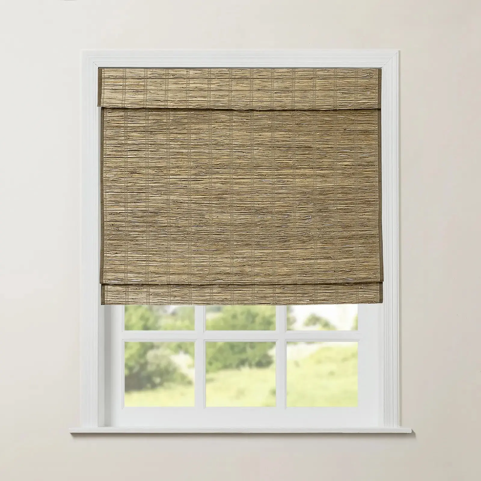 Rae Natural Ramie Jute Woven Wood Shades - Series M - Image 8
