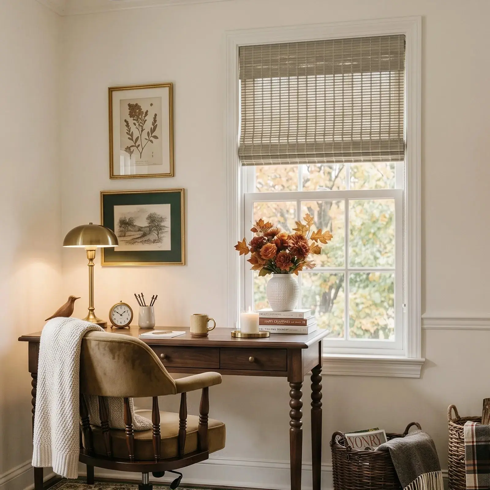 Rae Natural Ramie Jute Woven Wood Shades - Series W - Image 35