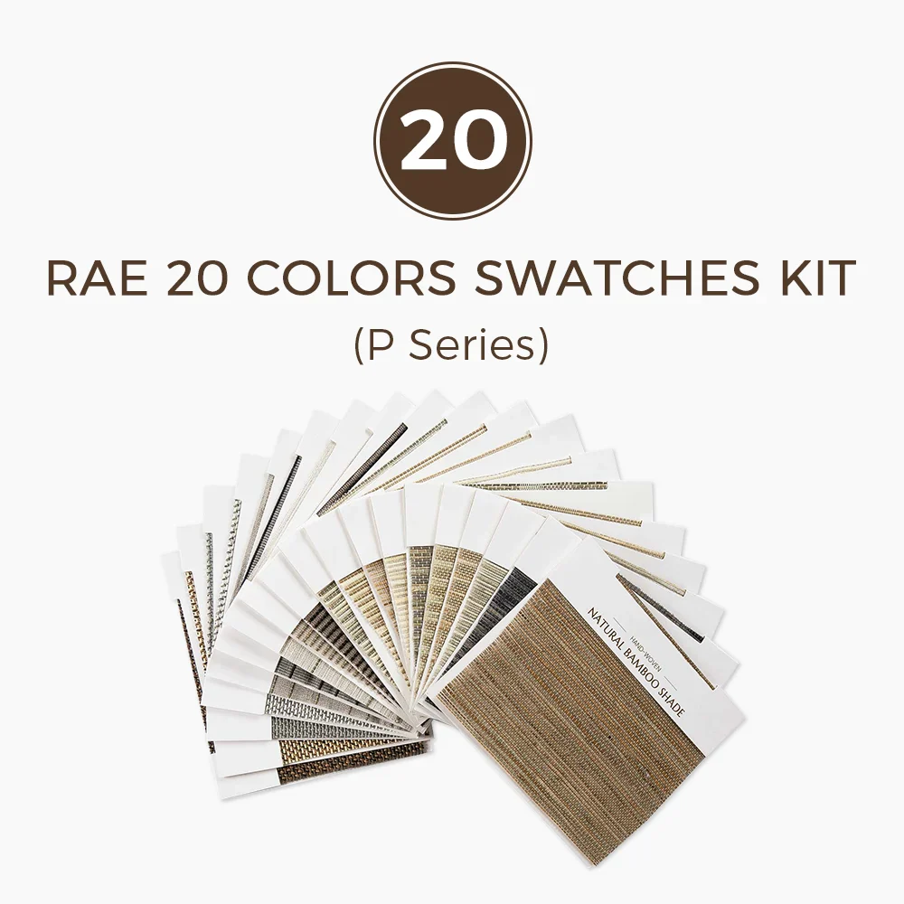 Rae Natural Woven Shade Swatches Kits - Image 4