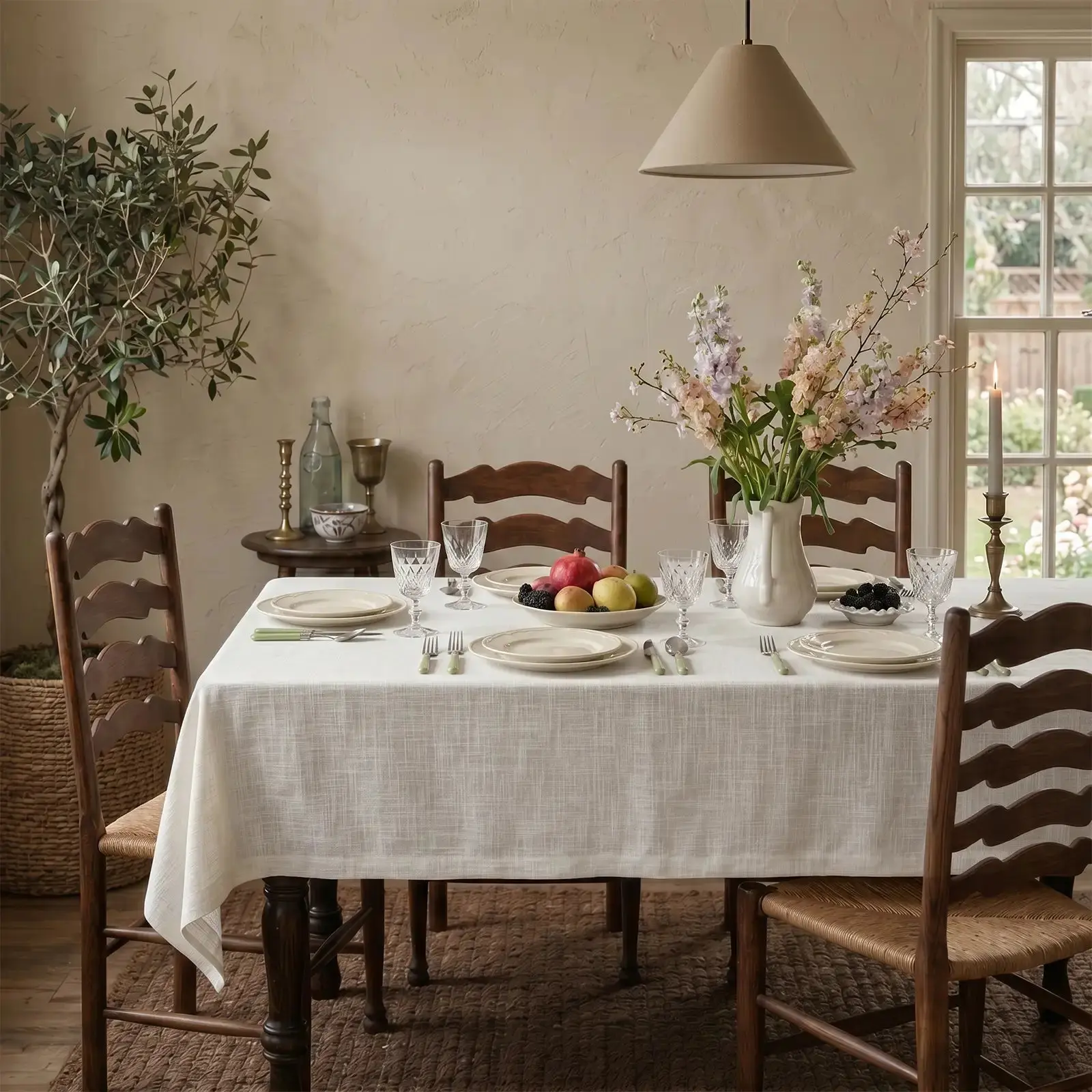 TWOPAGES Rectangle Tablecloth - Image 32