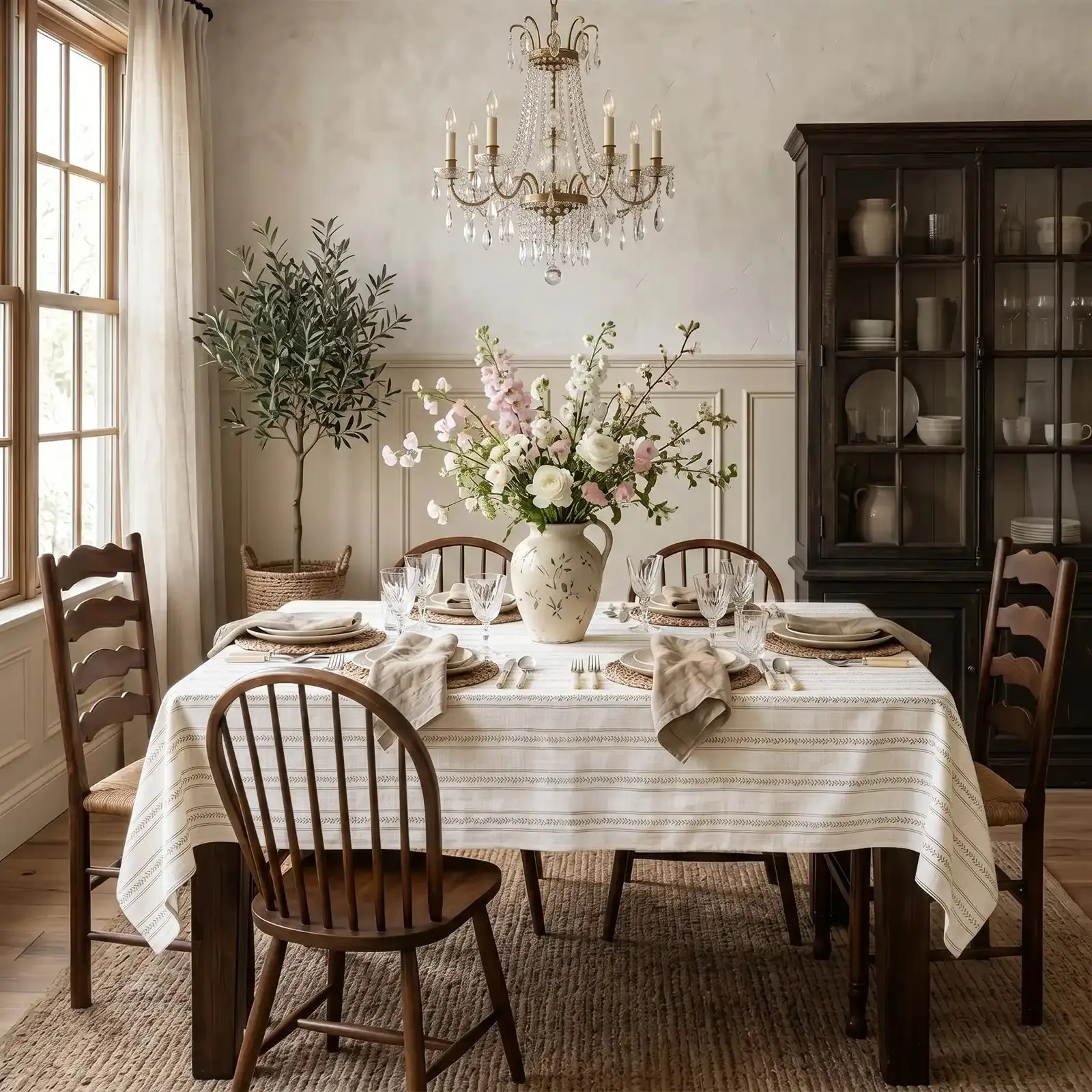 TWOPAGES Rectangle Tablecloth - Image 47
