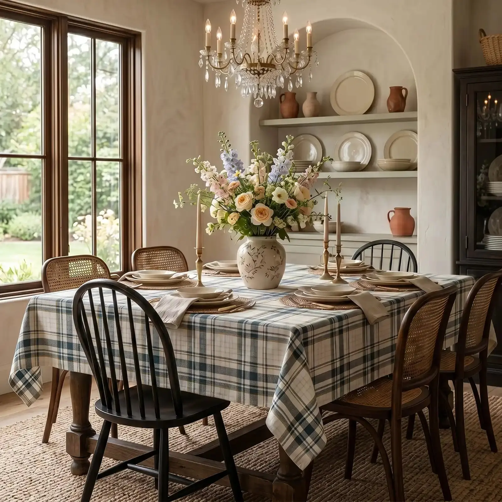 TWOPAGES Rectangle Tablecloth - Image 57