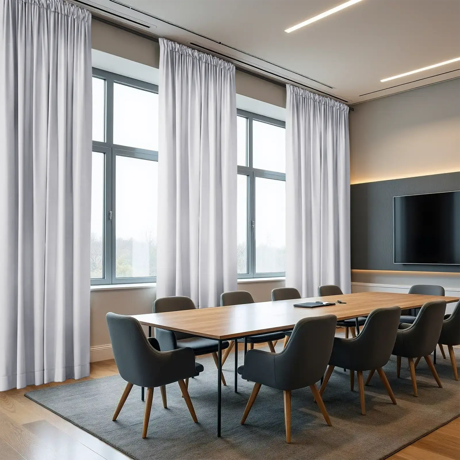 REGAL Fireproof Flame Retardant Curtain Soft Top - Image 11