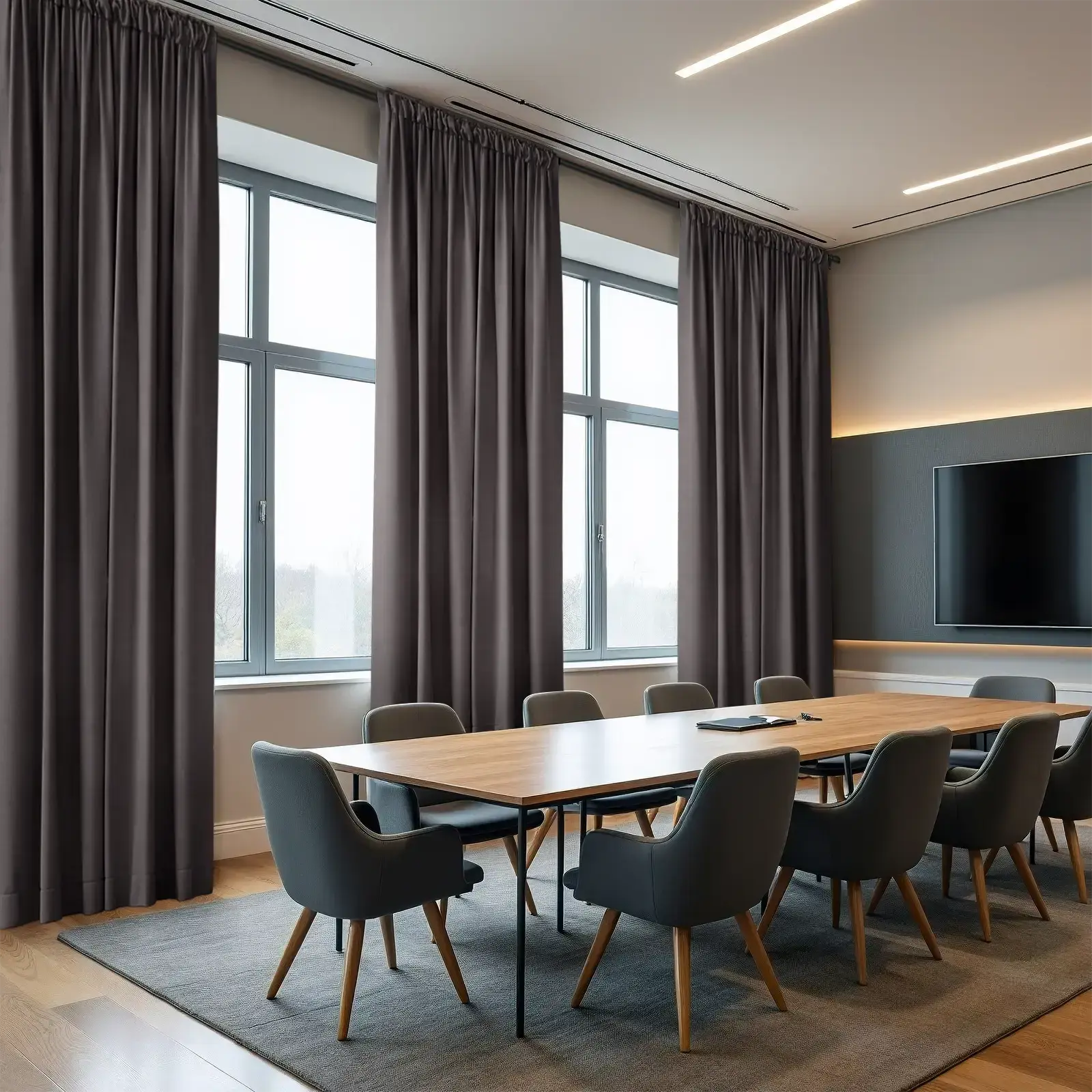 REGAL Fireproof Flame Retardant Curtain Soft Top - Image 12