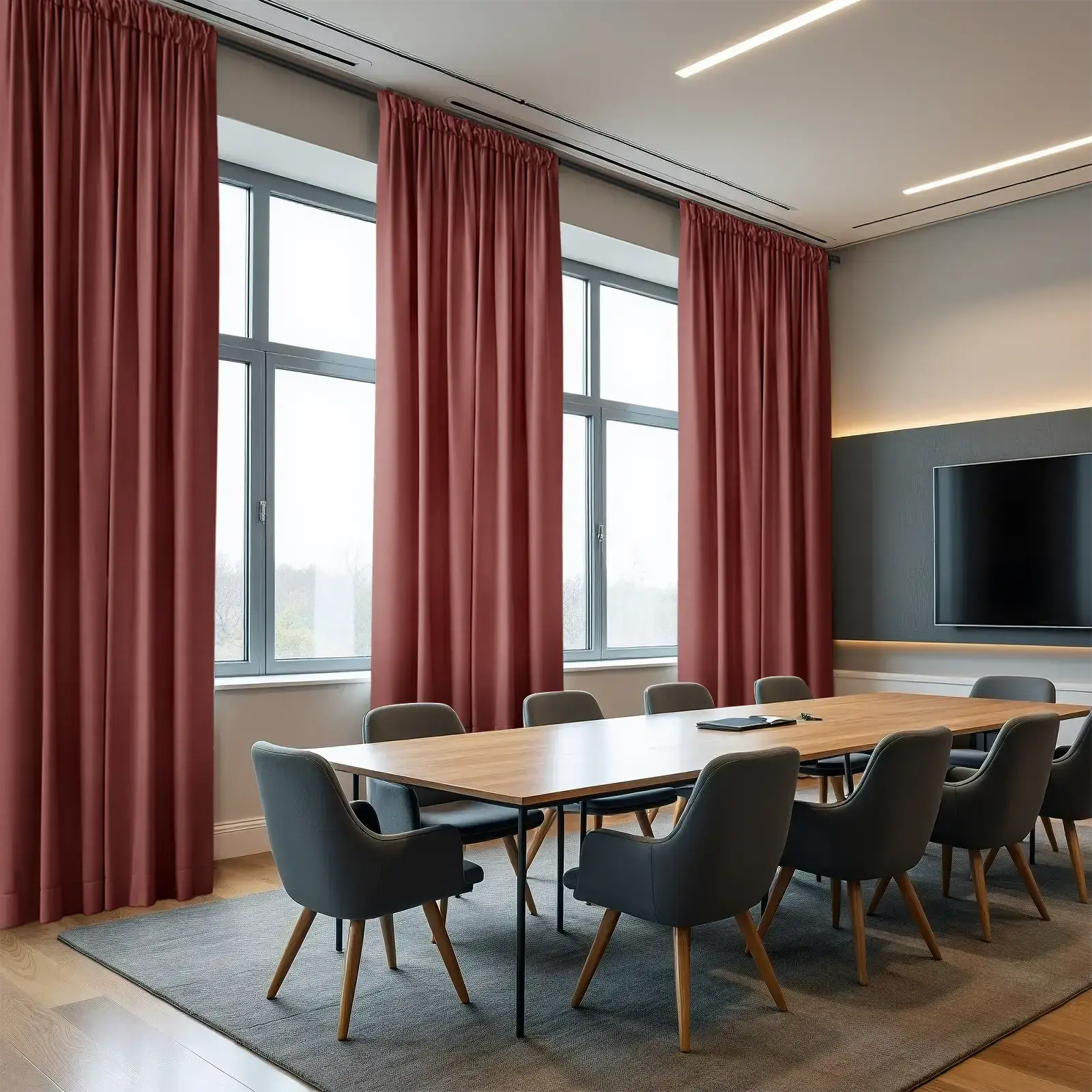 REGAL Fireproof Flame Retardant Curtain Soft Top - Image 17