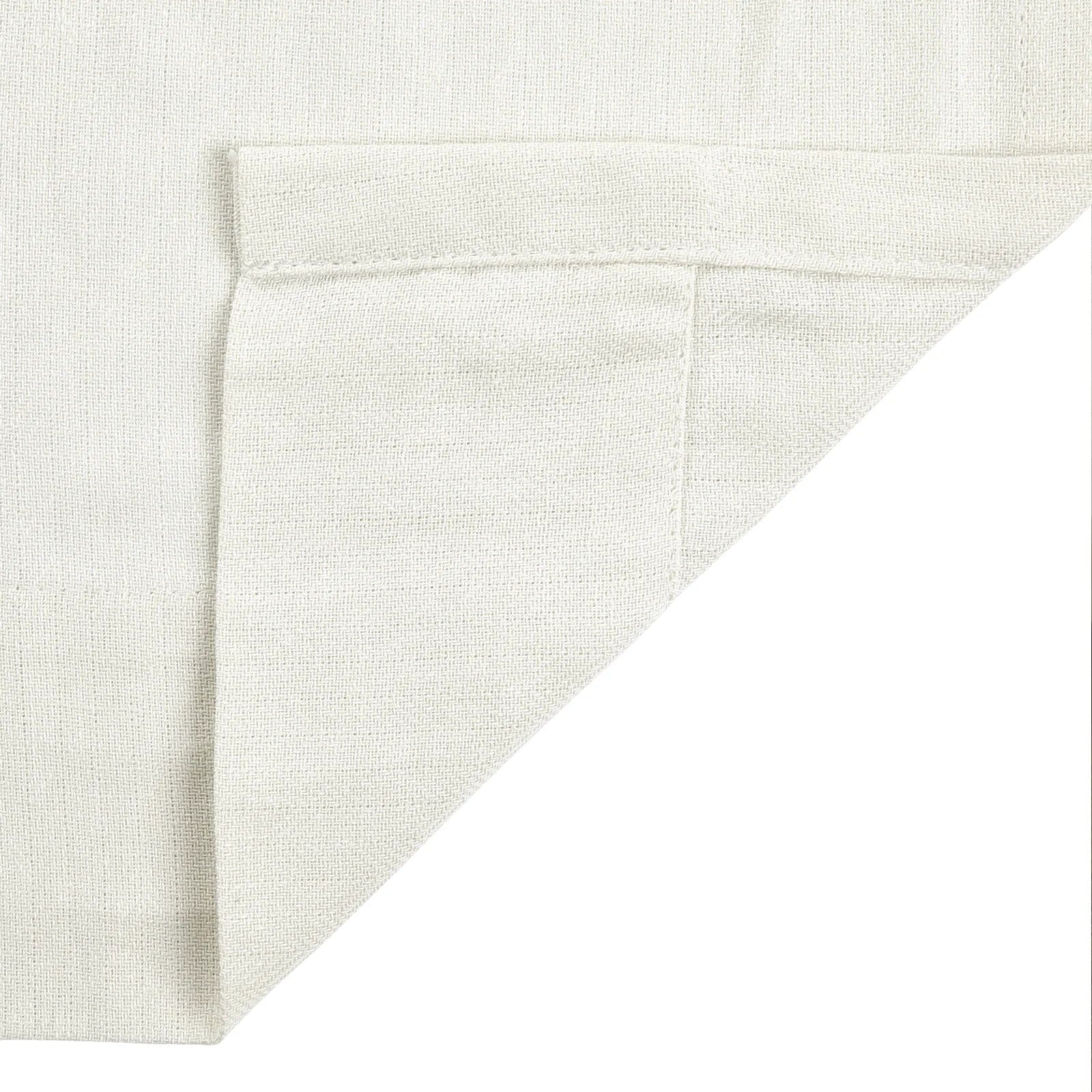 Ron Linen Cotton Herringbone Curtain Soft Top - Image 5