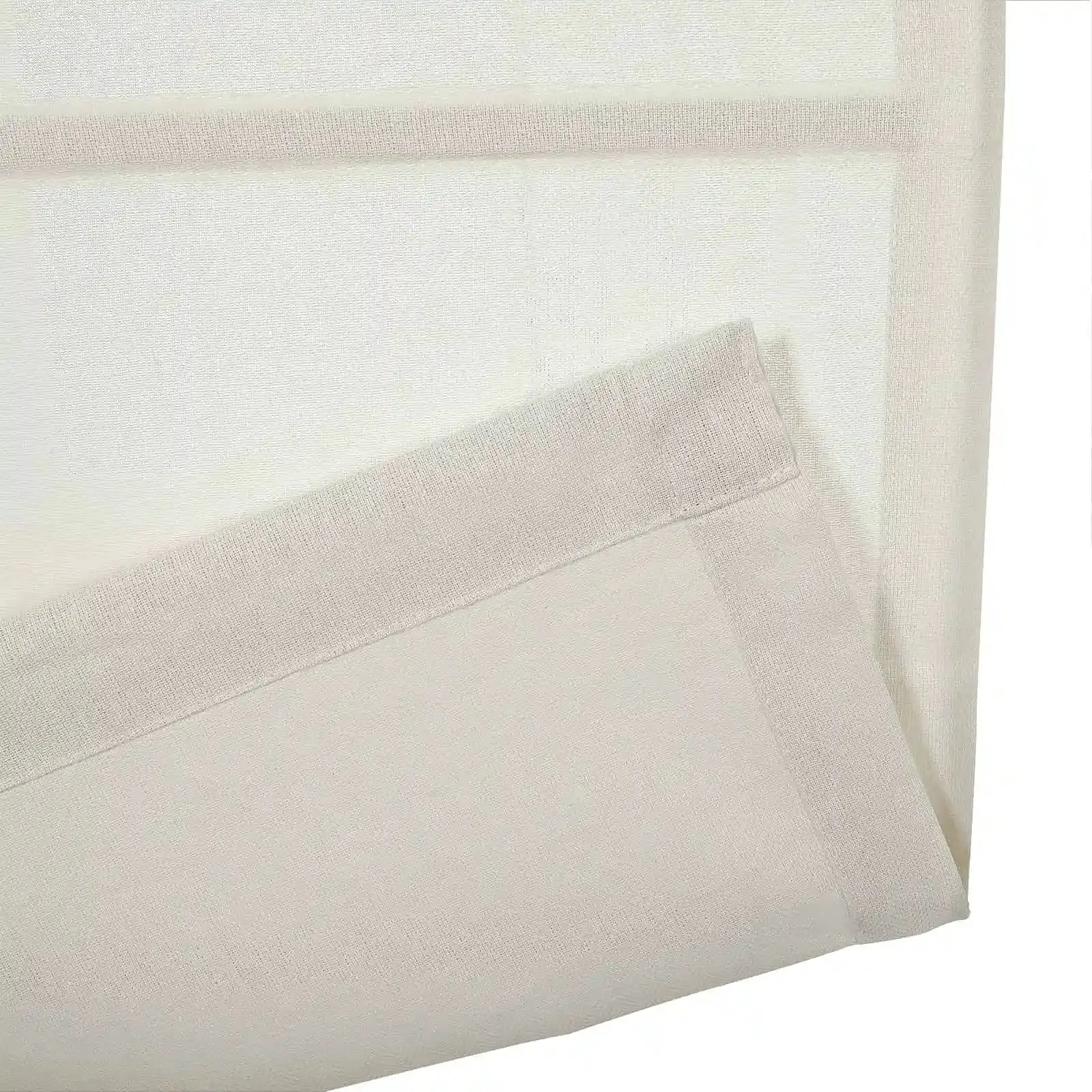 Ron Linen Cotton Herringbone Roman Shade Cordless - Image 16