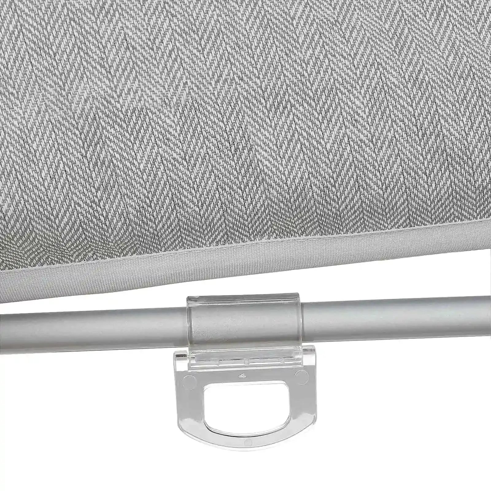 Ron Linen Cotton Herringbone Roman Shade Cordless - Image 37