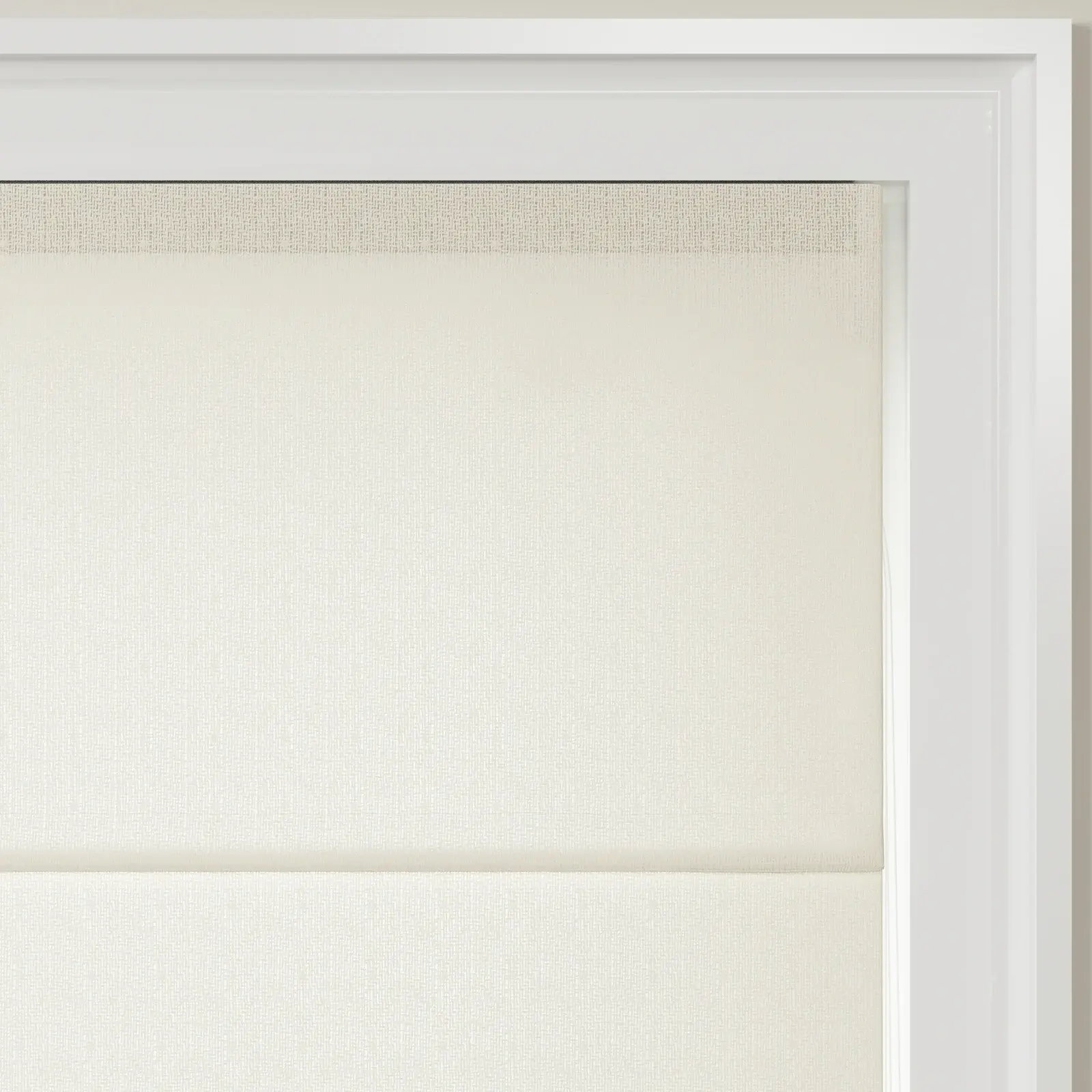 Ron Herringbone Texture Zebra Roman Blinds Cord Lift - Image 2