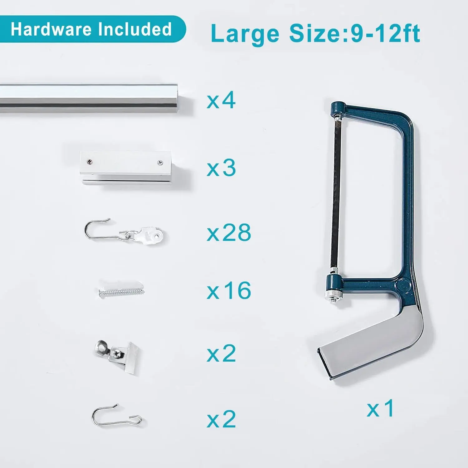 Atlanta Room Divider Blackout Curtain with Ceiling Track Kit - Image 25