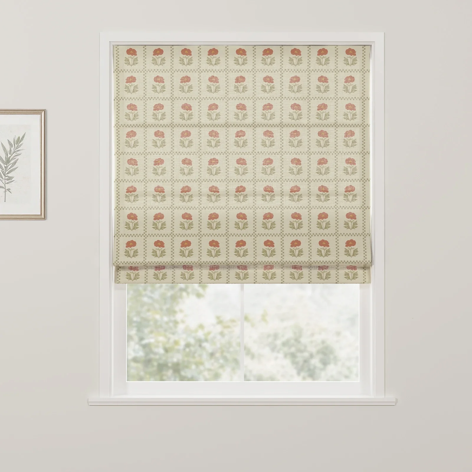 Sabrina Ramkhelawan Canyon Grove Cotton Roman Shade Cordless - Image 11
