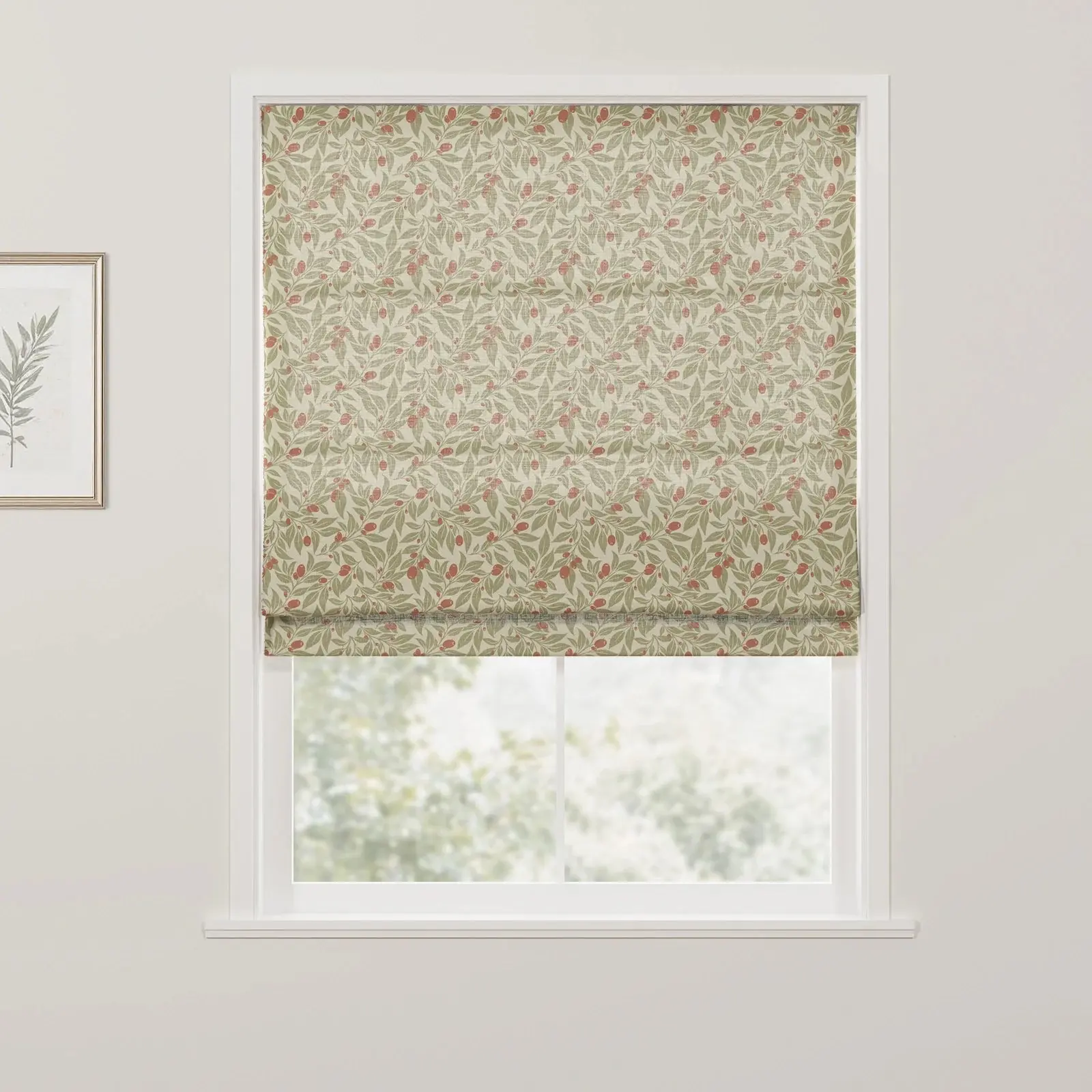 Sabrina Ramkhelawan Canyon Grove Cotton Roman Shade Cordless - Image 16