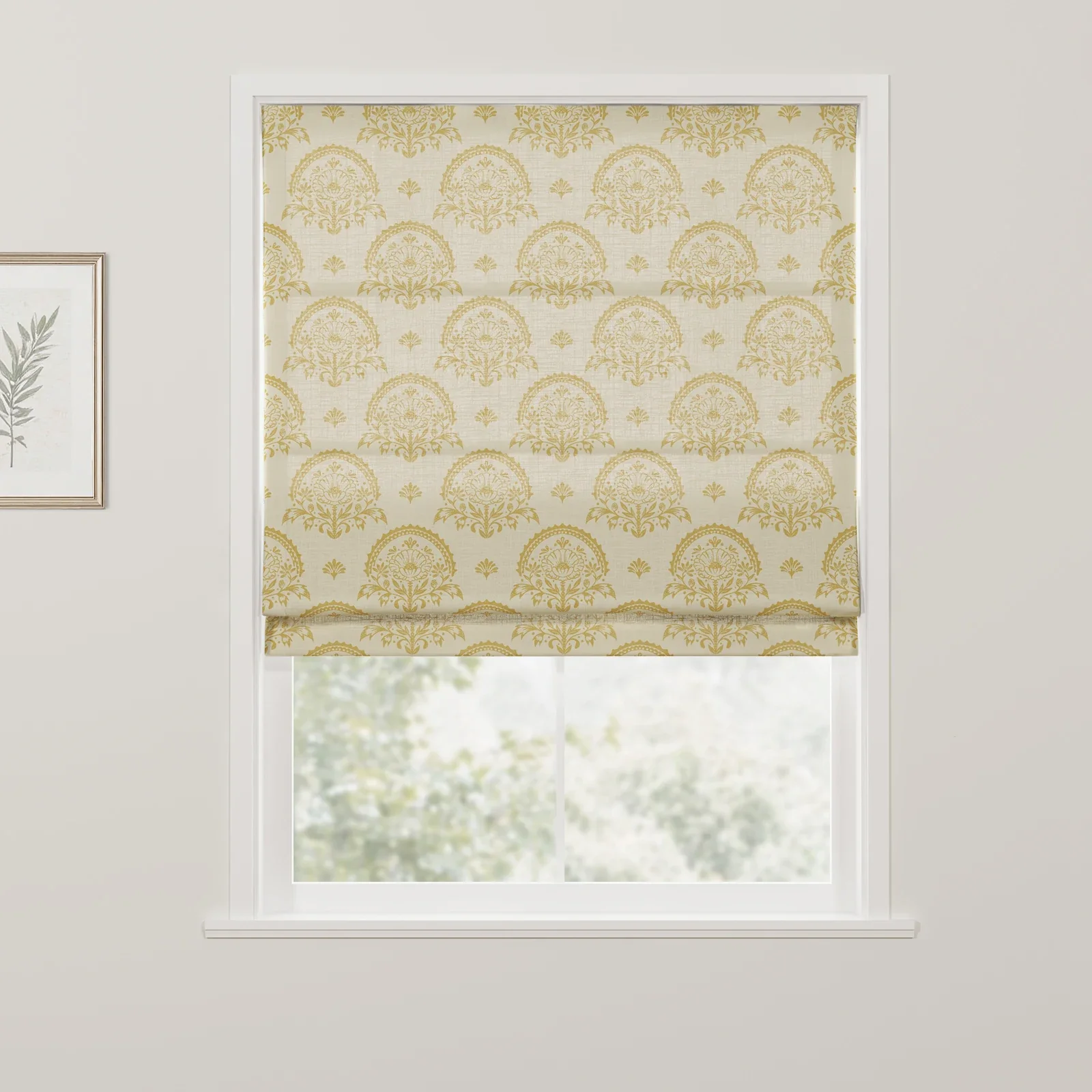 Sabrina Ramkhelawan Canyon Grove Cotton Roman Shade Cordless - Image 18
