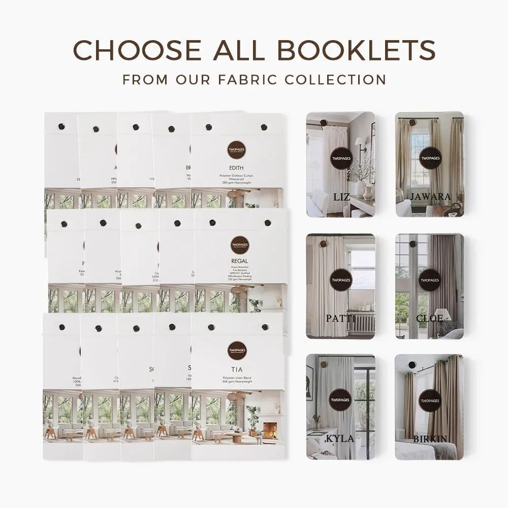 39 Collections Fabric Booklets