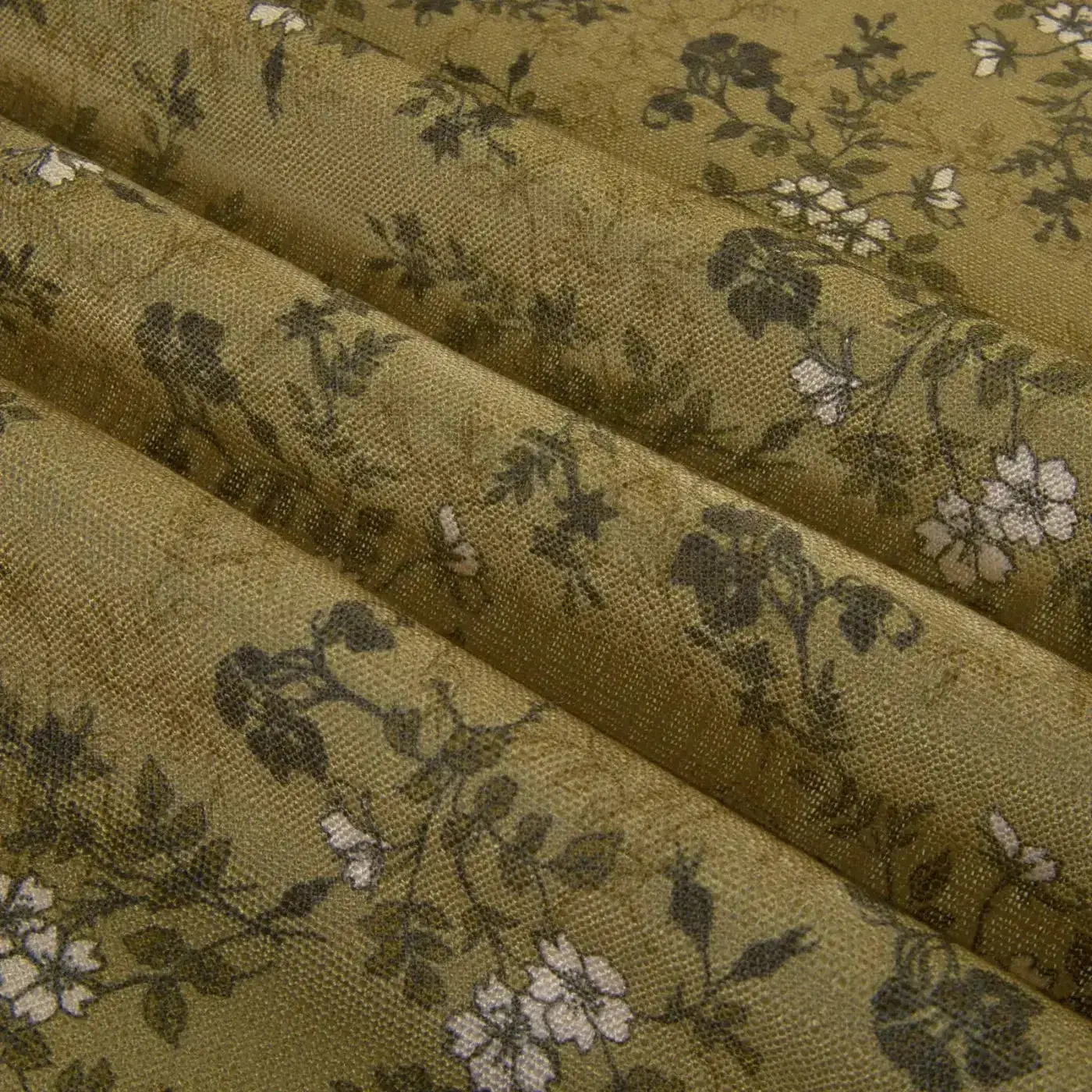 Sara Le Print Linen Pleated Cafe Curtains - Image 87