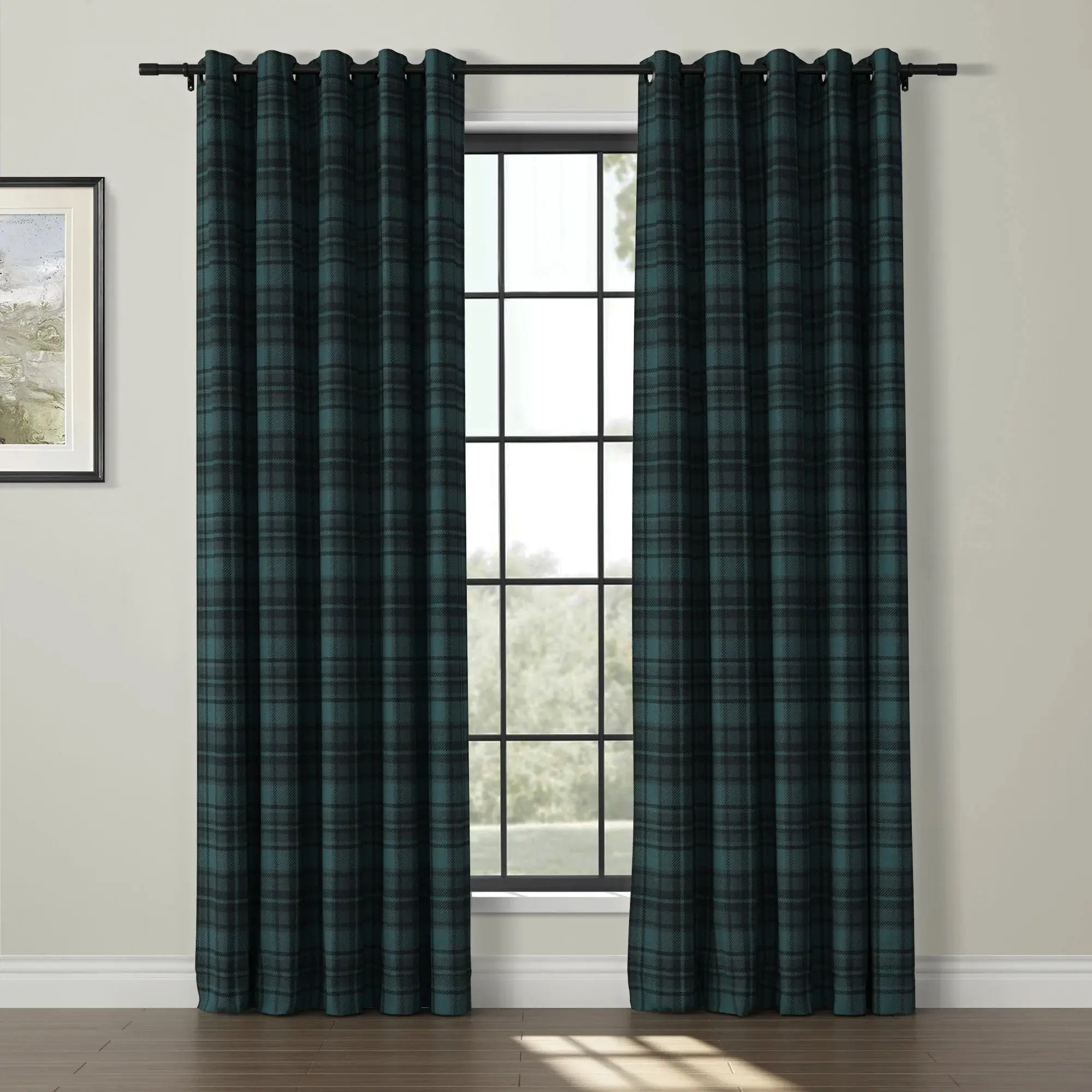 Sara Le Print Linen Drapery Grommet - Image 16