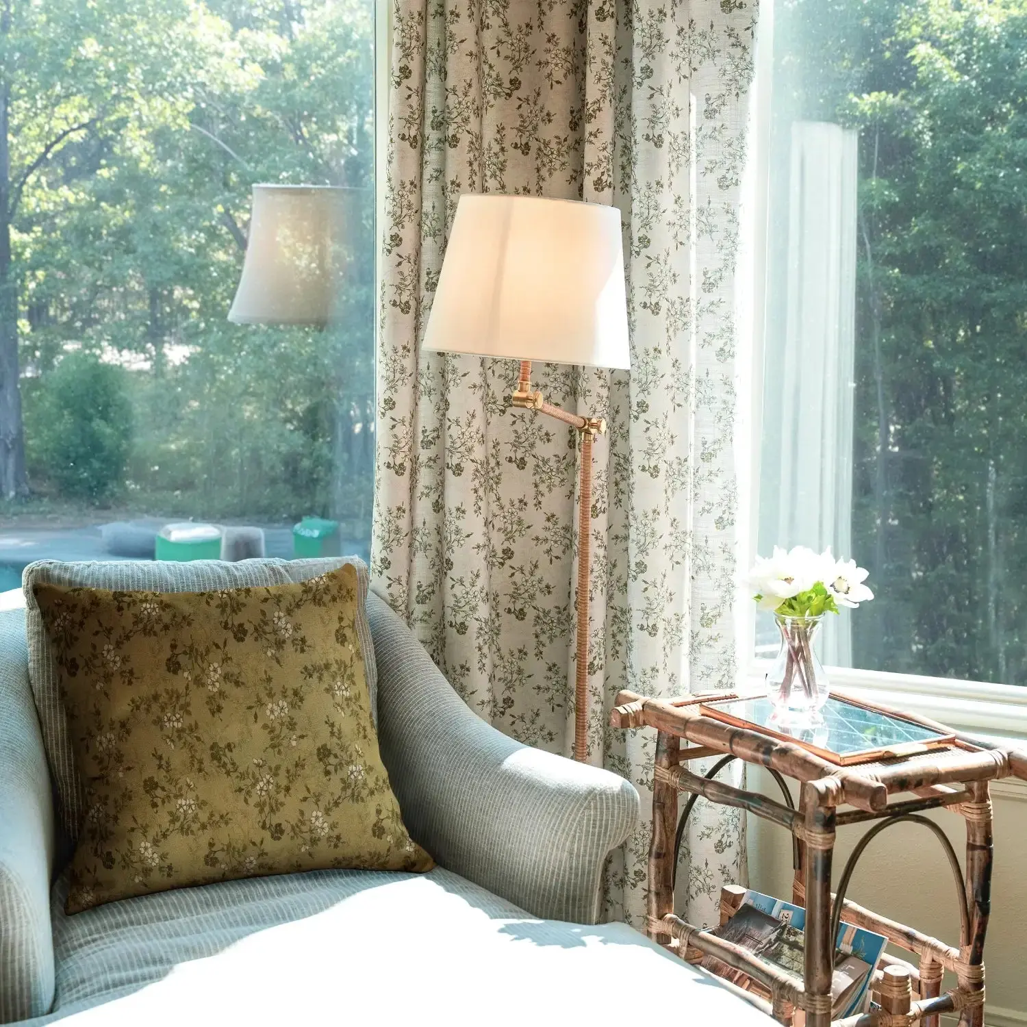 Sara Le Print Linen Pillow Cover - Image 56