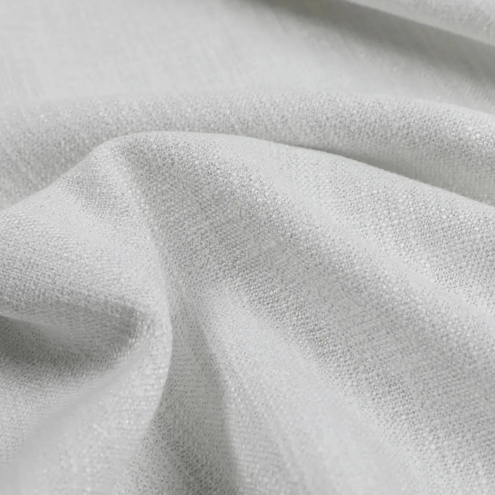 Sarai Textured Metallic Cotton Blend Curtain Pleated - Image 46