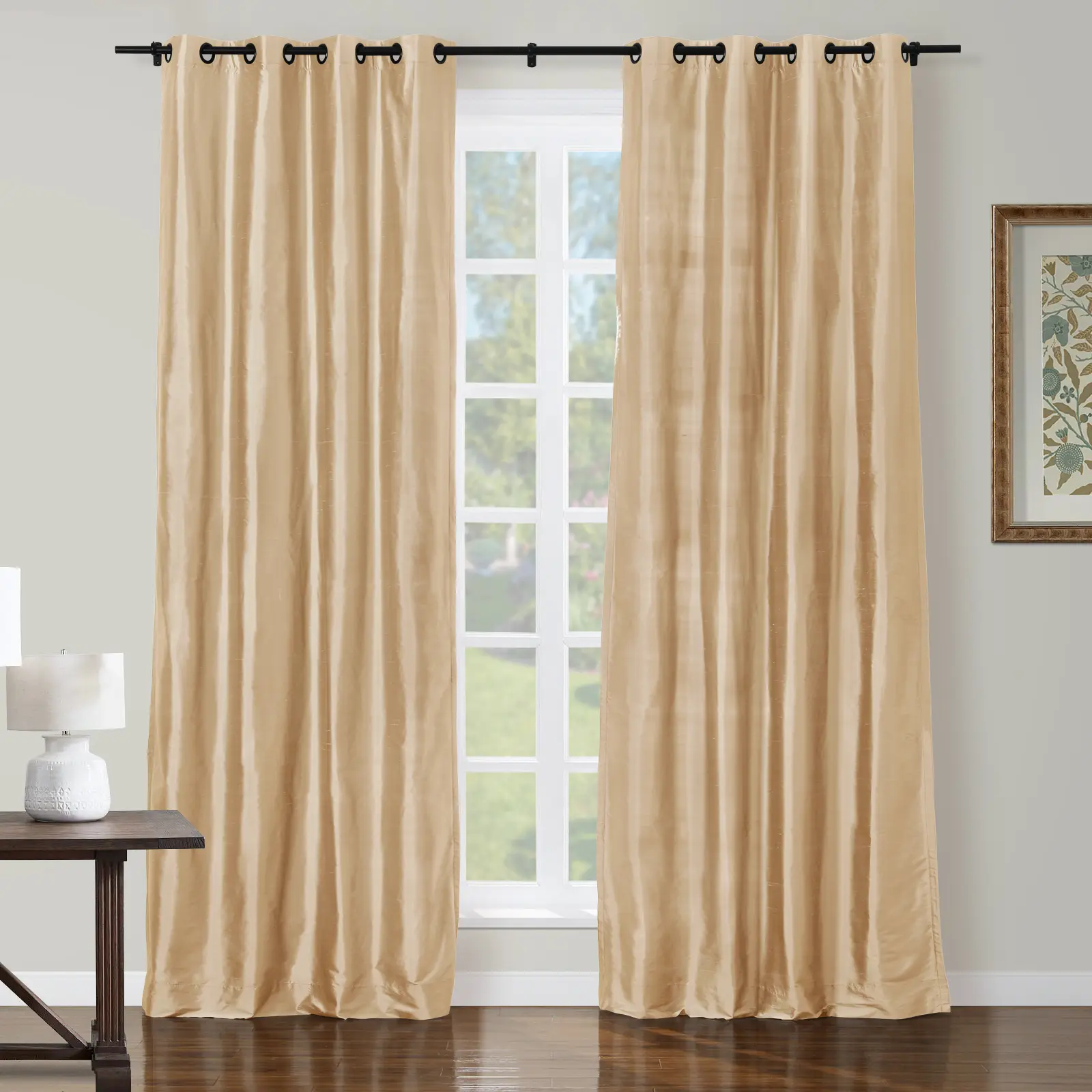 Selman Dupioni Silk Drapery Grommet - Image 28