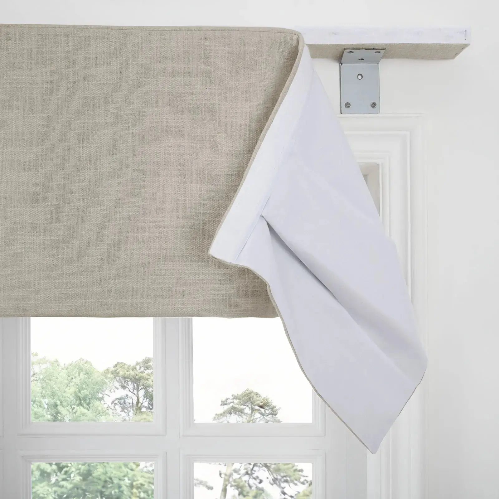 Solid Board Mounted Tailored Valance - Image 10