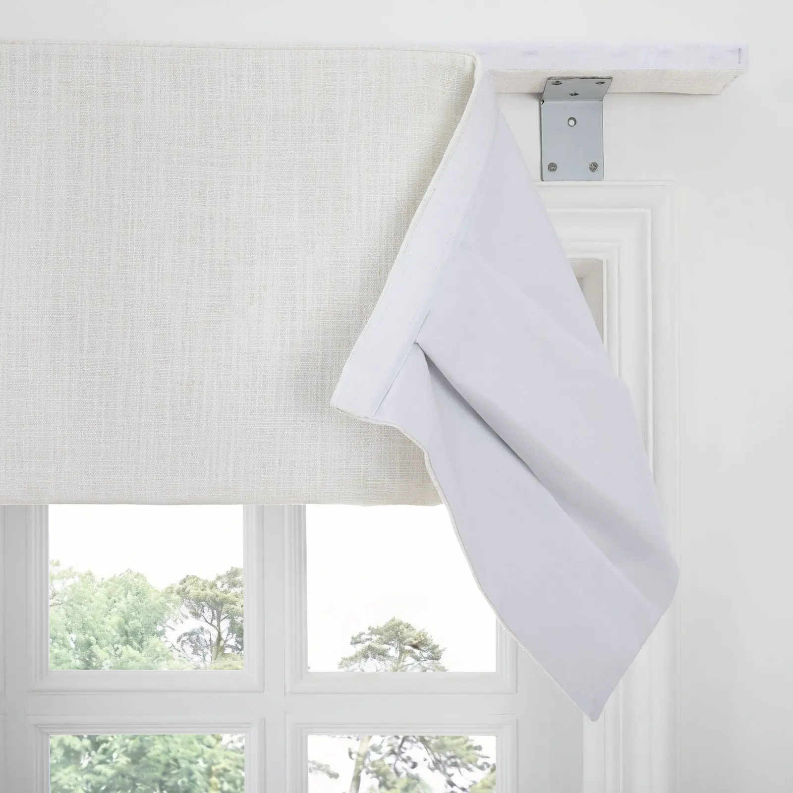 Solid Board Mounted Tailored Valance - Image 5