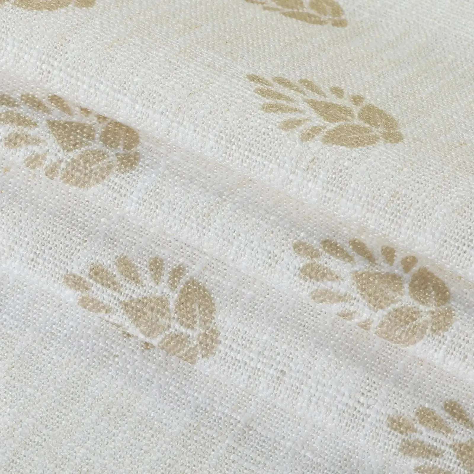 Stefana Silber Print Linen Pleated Cafe Curtains - Image 55