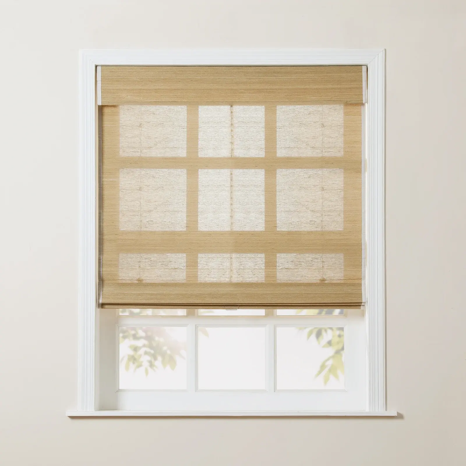 Sybil Bamboo Roman Shade Cordless - Image 18