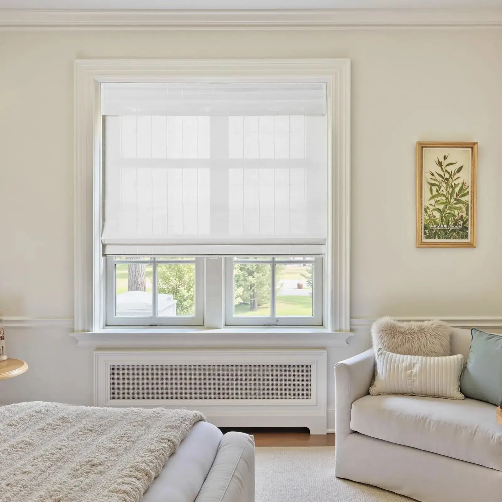 Sybil Bamboo Roman Shade Cordless - Image 22