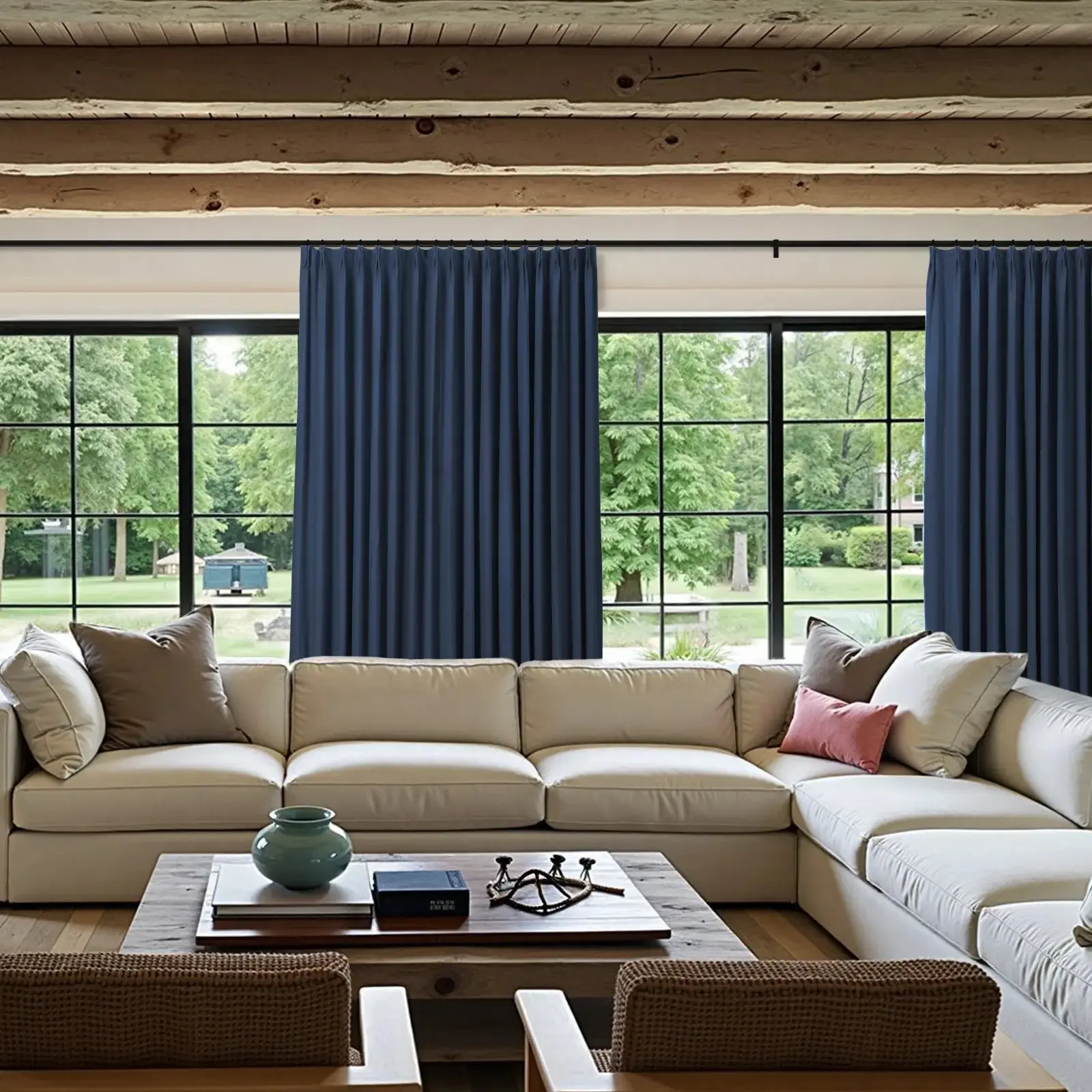 Tavis Premium Velvet Curtain Pleated - Image 15