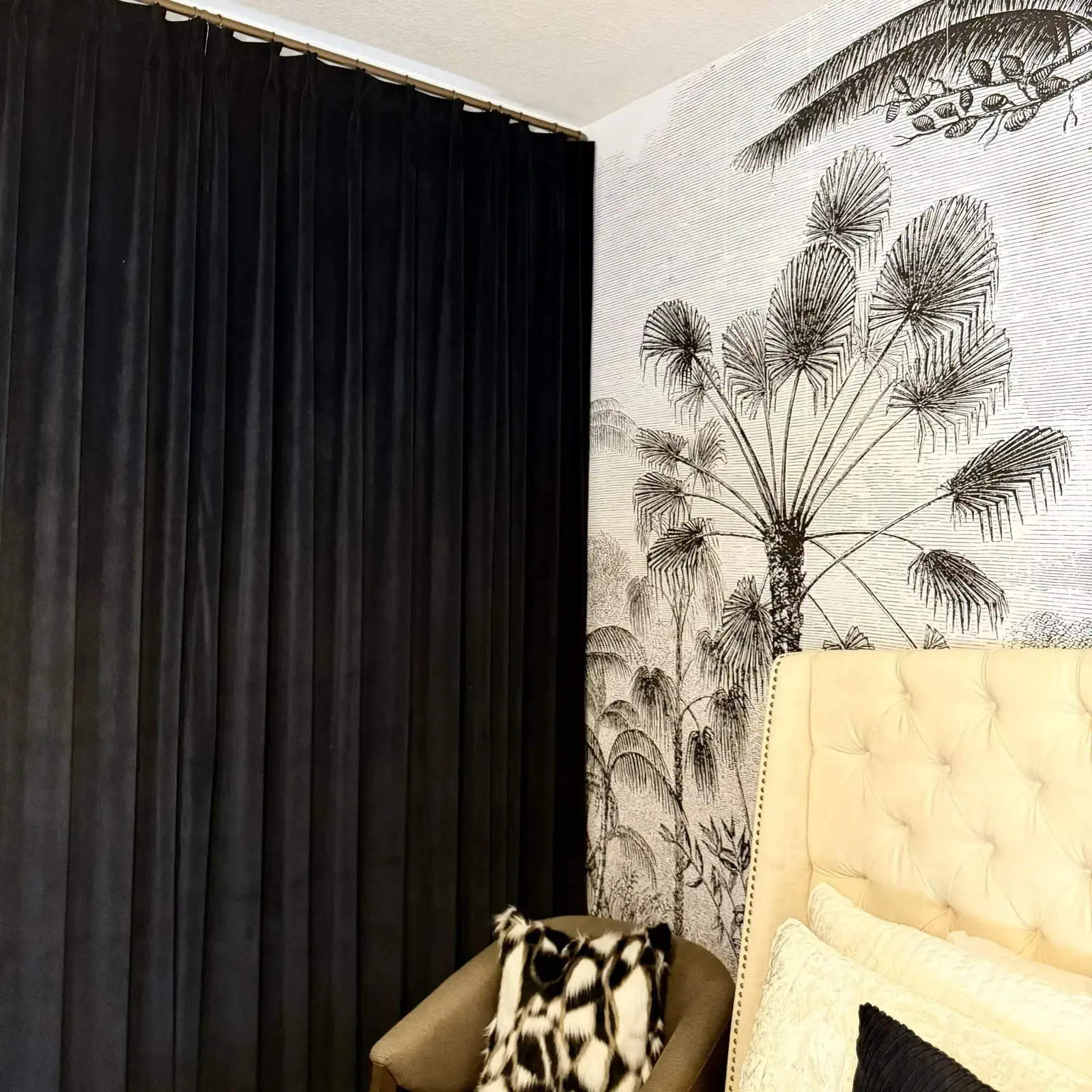 Tavis Premium Velvet Curtain Pleated - Image 22