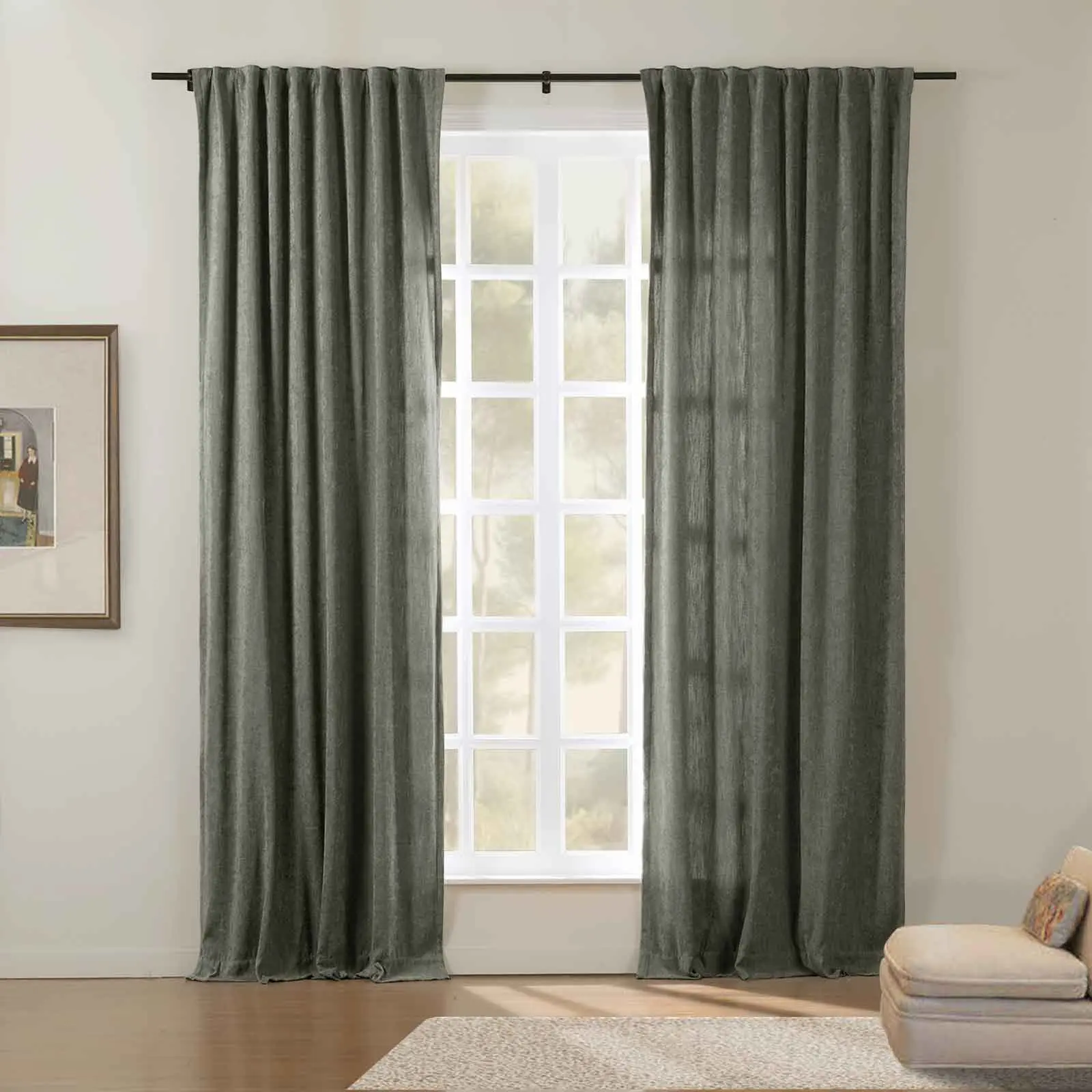 Tino Heavyweight Chenille Drapery Soft Top - Image 17