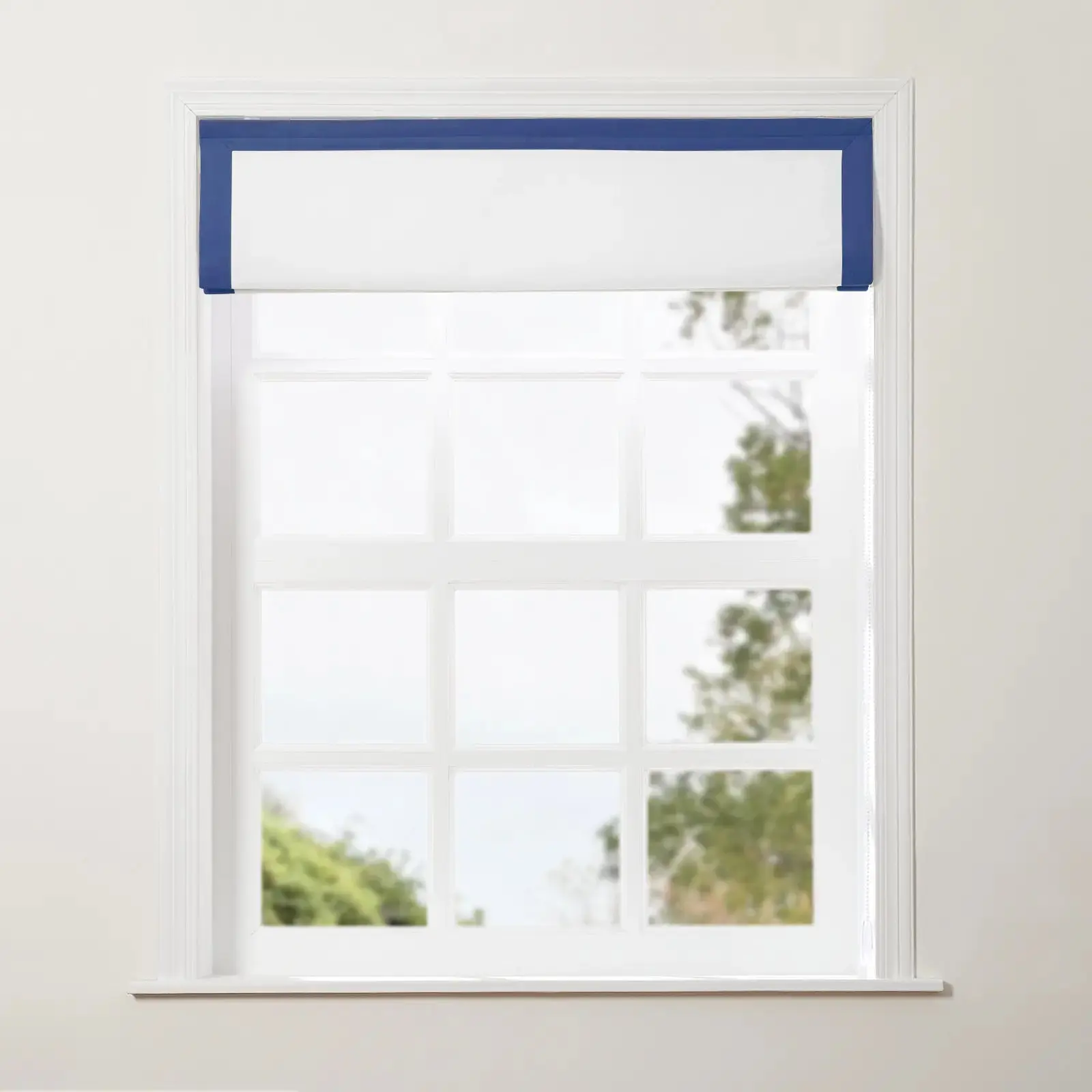 Tyrone Roman Shade with Border Cord Lift - Image 33