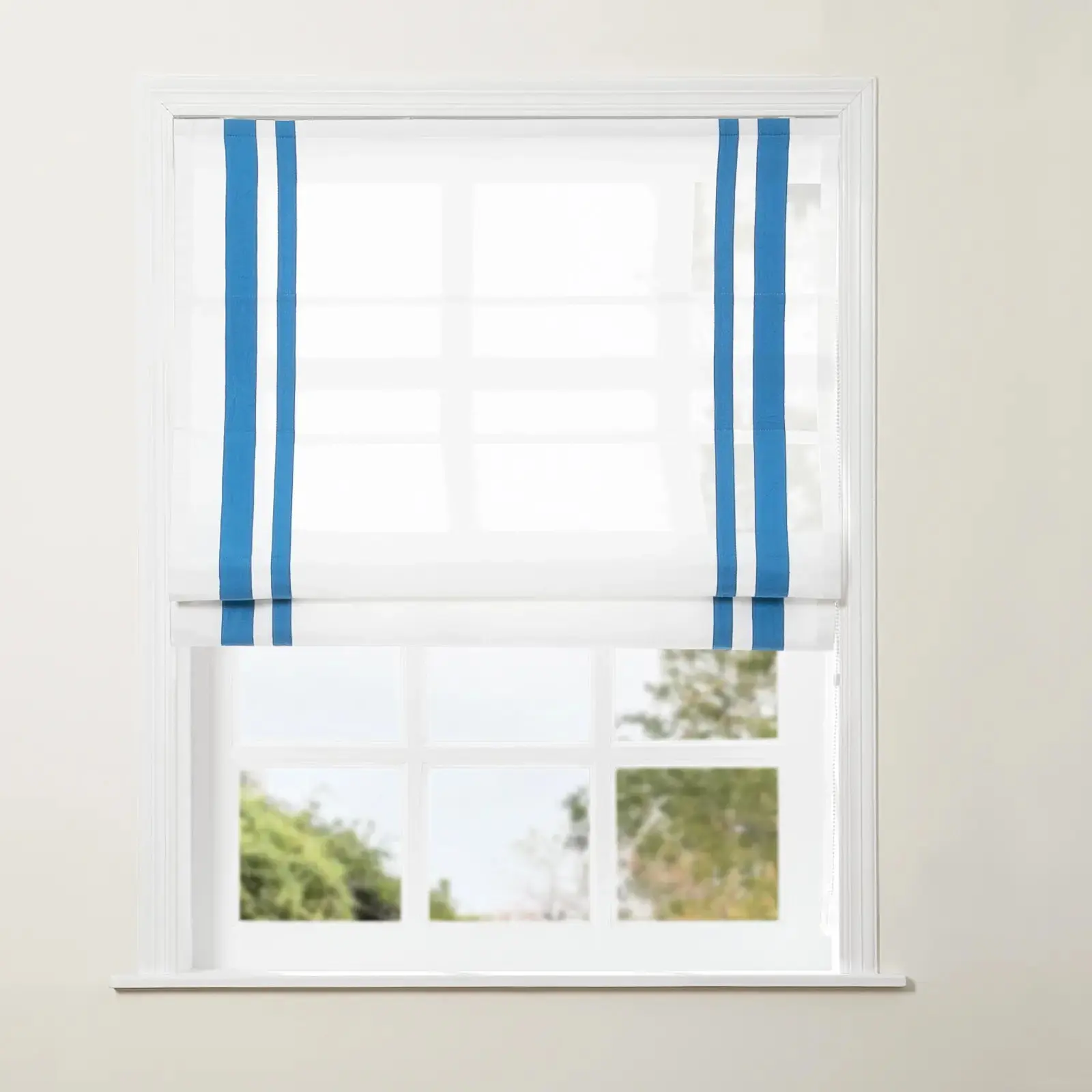 Tyrone Roman Shade with Border Cord Lift - Image 51