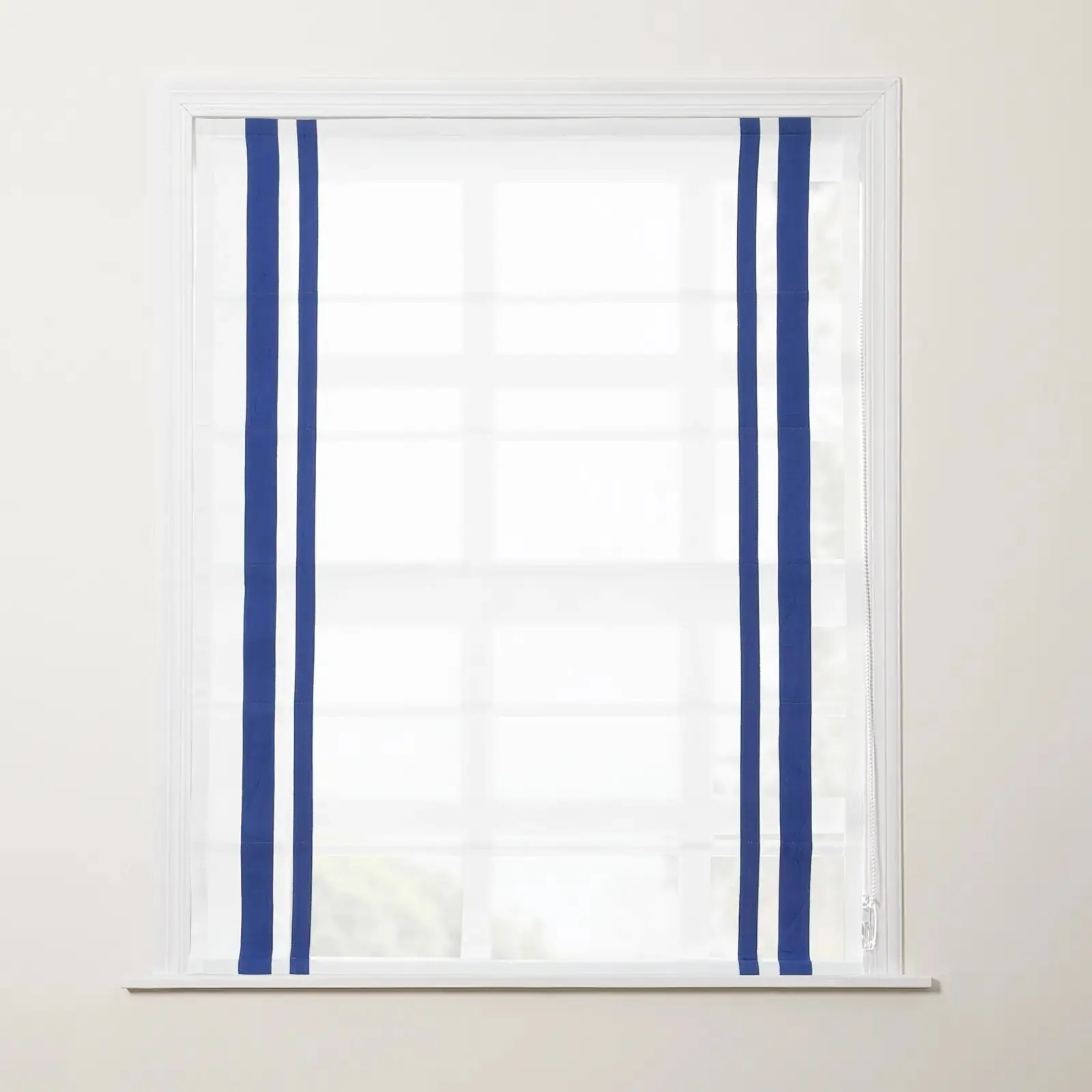 Tyrone Roman Shade with Border Cord Lift - Image 6