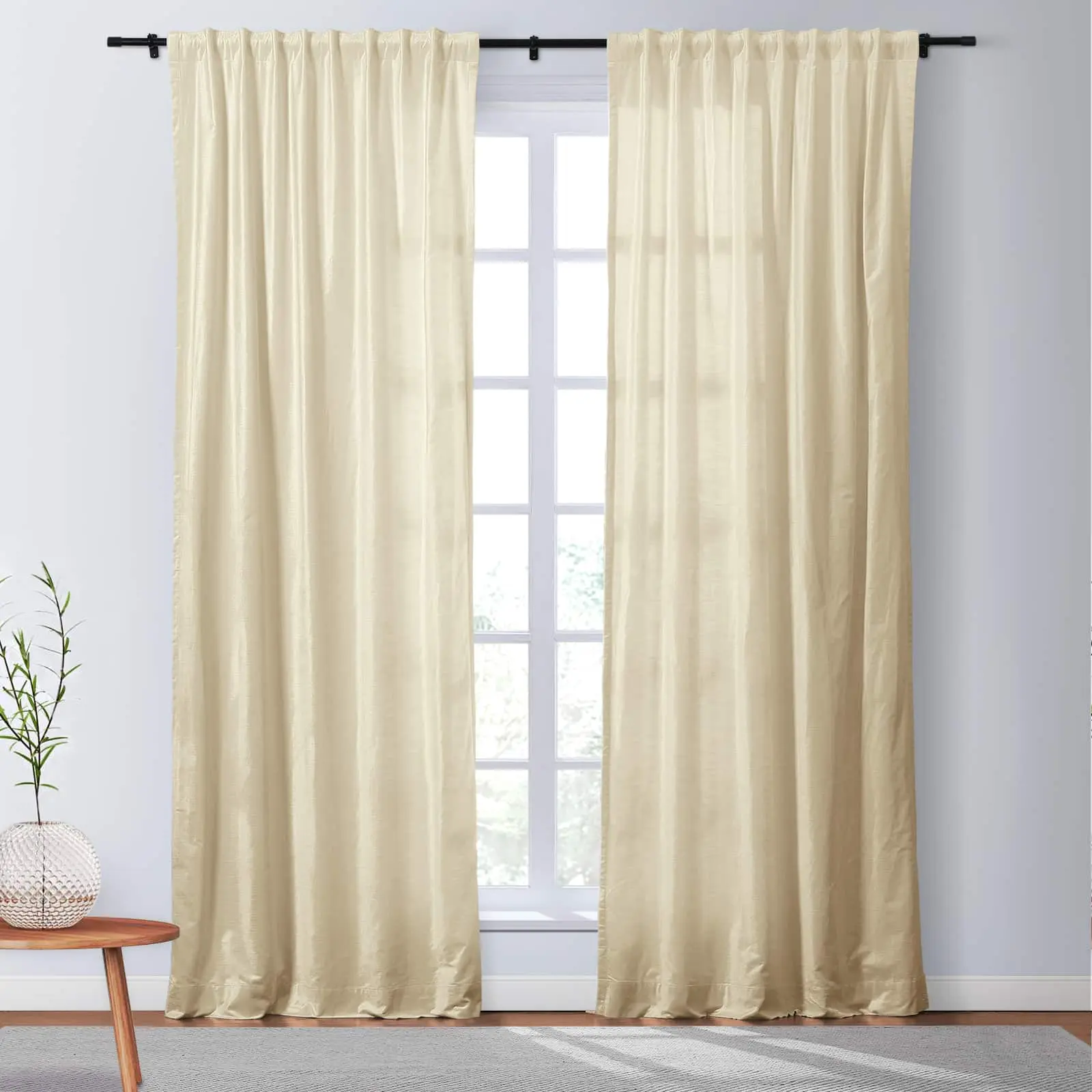 Veda Luster Cotton Velour Drapery Soft Top - Image 5