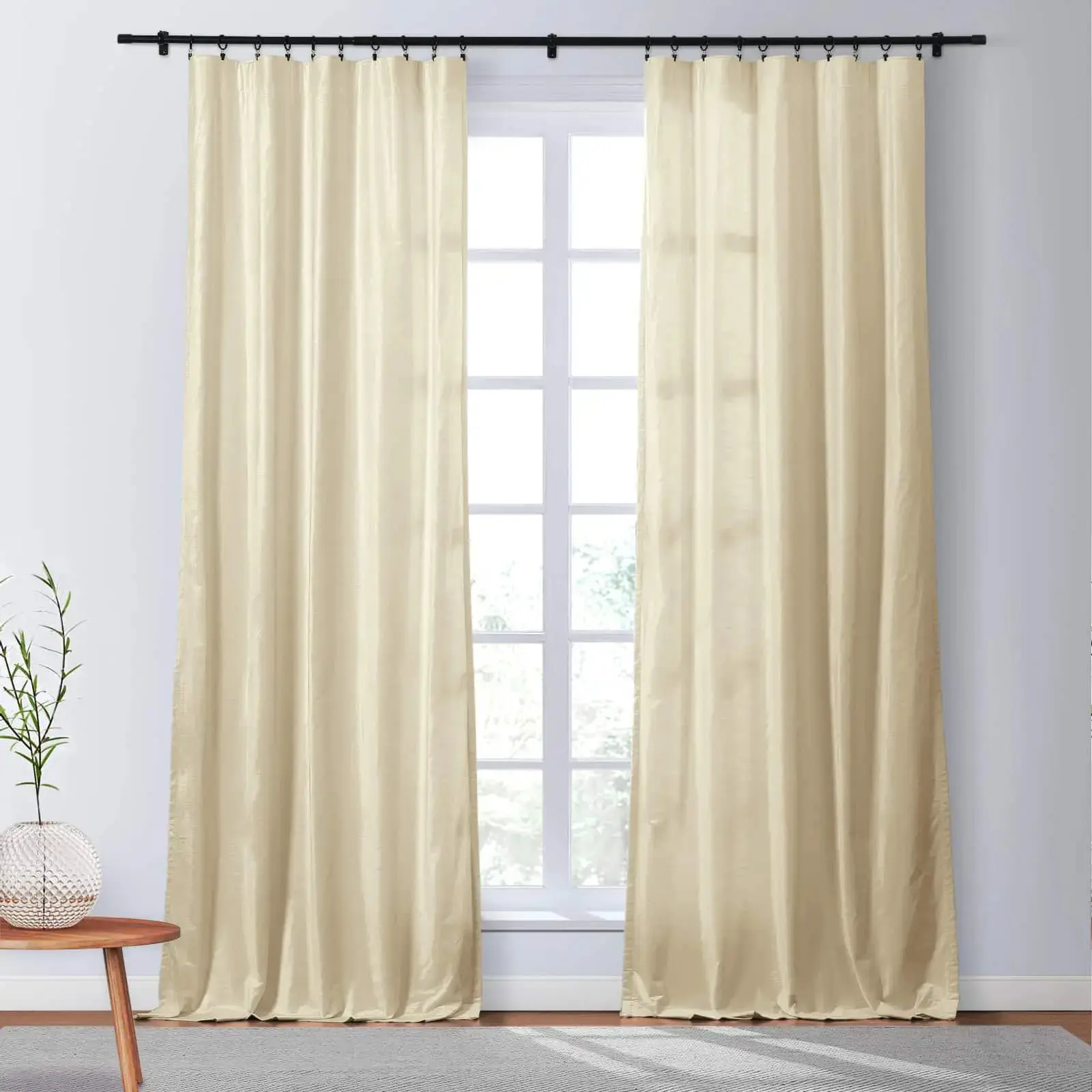 Veda Luster Cotton Velour Drapery Soft Top - Image 7