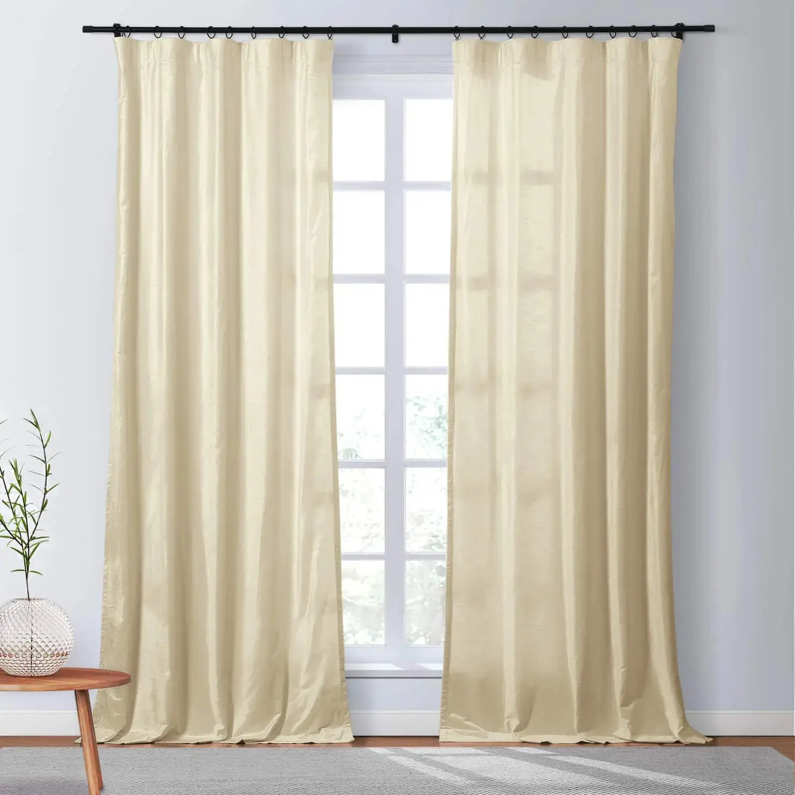 Veda Luster Cotton Velour Drapery Soft Top - Image 9