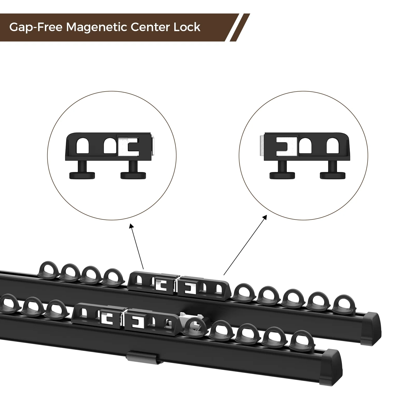 Velin Bendable Double Ceiling Curtain Track - Image 8